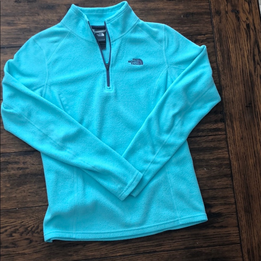 THE NORTH FACE 3/4 zip fleece pull-over